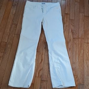 Cream corduroy pants